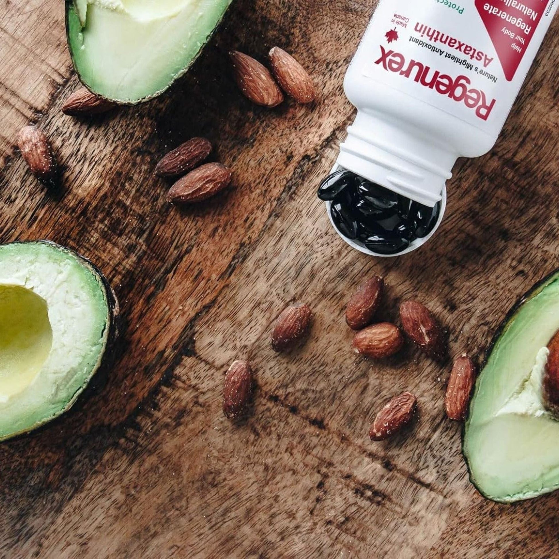 60 Softgels | Regenurex Astaxanthin with MCT oil product layout