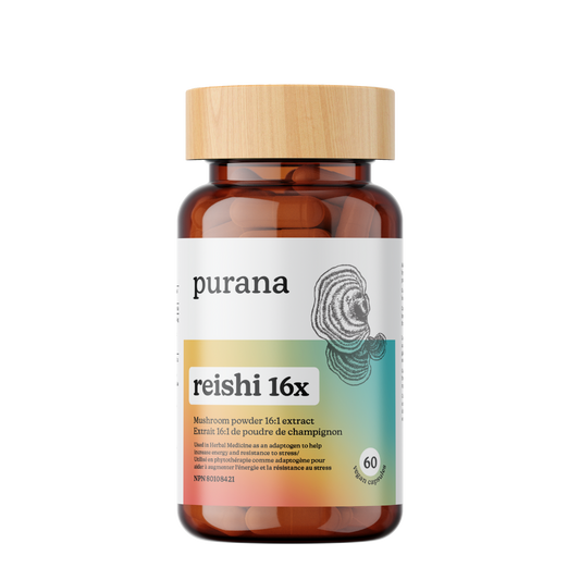 60 Capsules | Purana Reishi 16:1 Extract Capsules 60 Capsules
