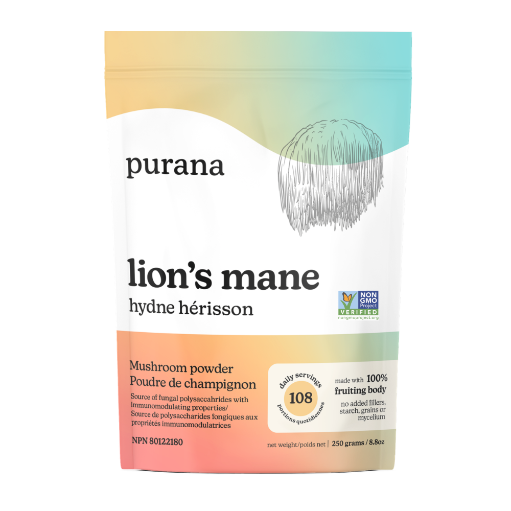 250g | Purana Lion's Mane 1:1 Extract Powder 250g