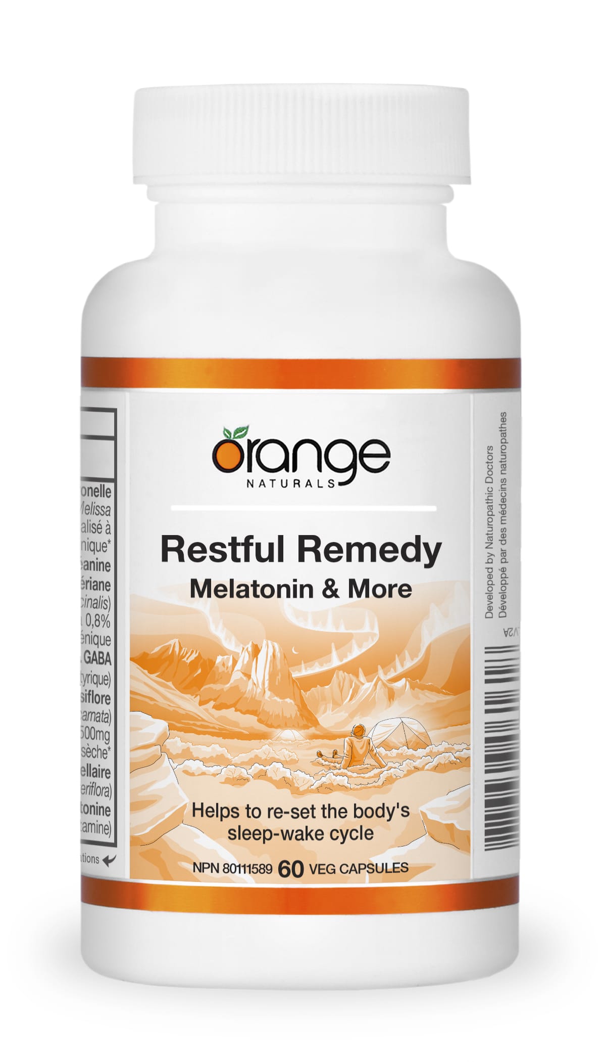 60vcap | Orange Naturals Restful Remedy 60vcap