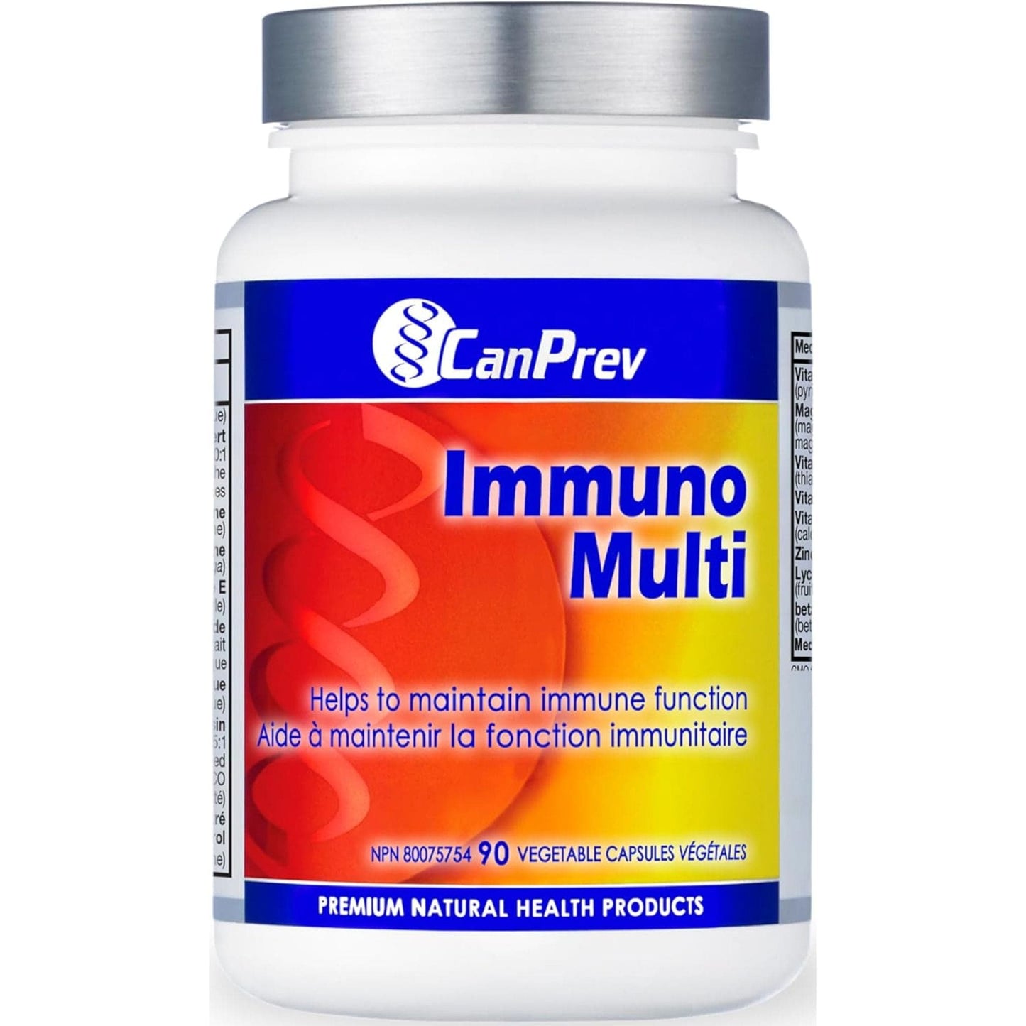 90 Vegetable Capsules | CanPrev Immuno Multi