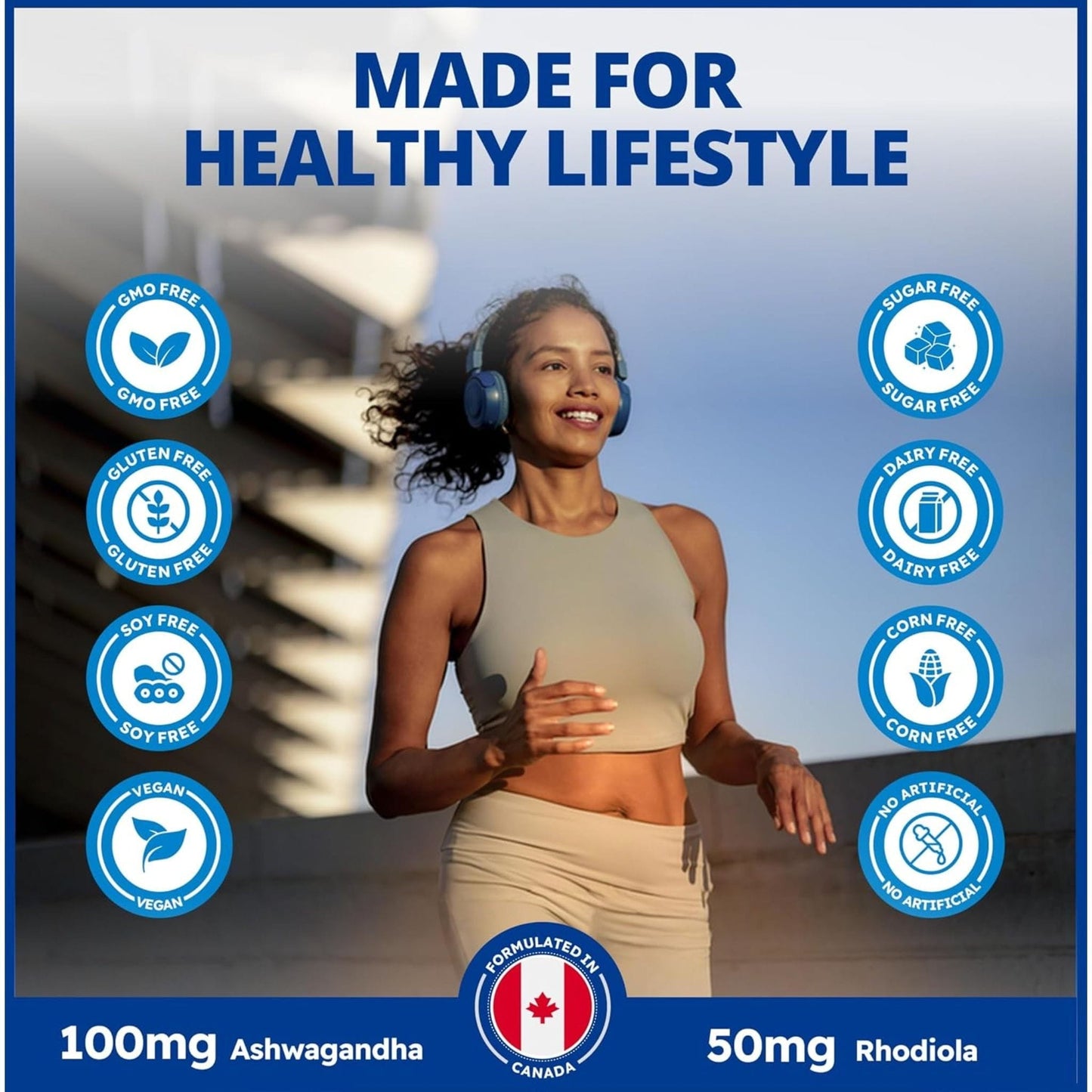 120 Vegetable Capsules | CanPrev Adrenal-Pro Recharge Yourself