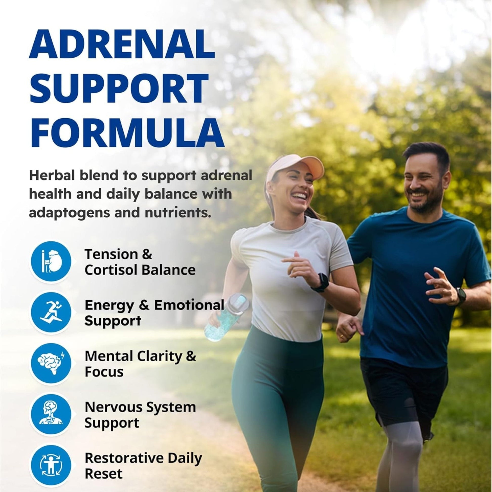 120 Vegetable Capsules | CanPrev Adrenal-Pro Recharge Yourself
