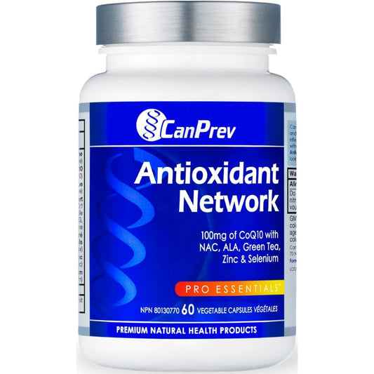 60 Vegetable Capsules | CanPrev Antioxidant Network
