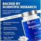 120 Vegetable Capsules | CanPrev Magnesium Bisglycinate 200mg Gentle