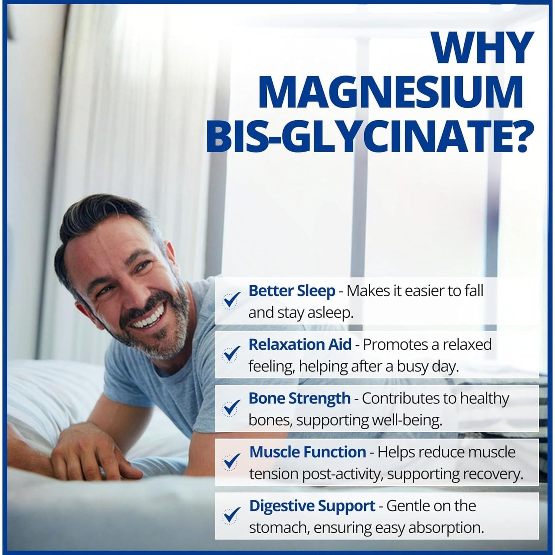 240 Vegetable Capsules | CanPrev Magnesium Bisglycinate 200mg Gentle