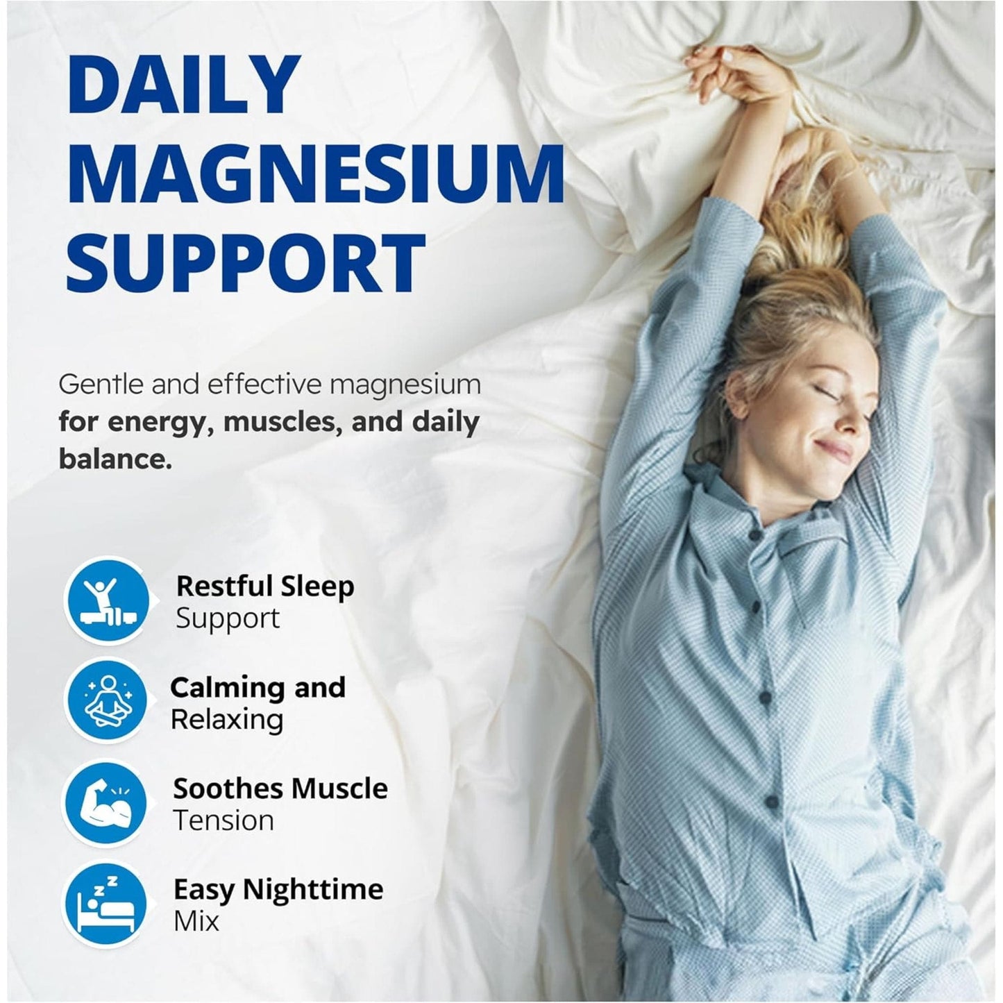Unflavoured, 120g | CanPrev Magnesium Bis-Glycinate 200mg Powder 