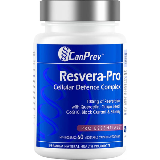 60 Vegetable Capsules | CanPrev Resvera-Pro Complex