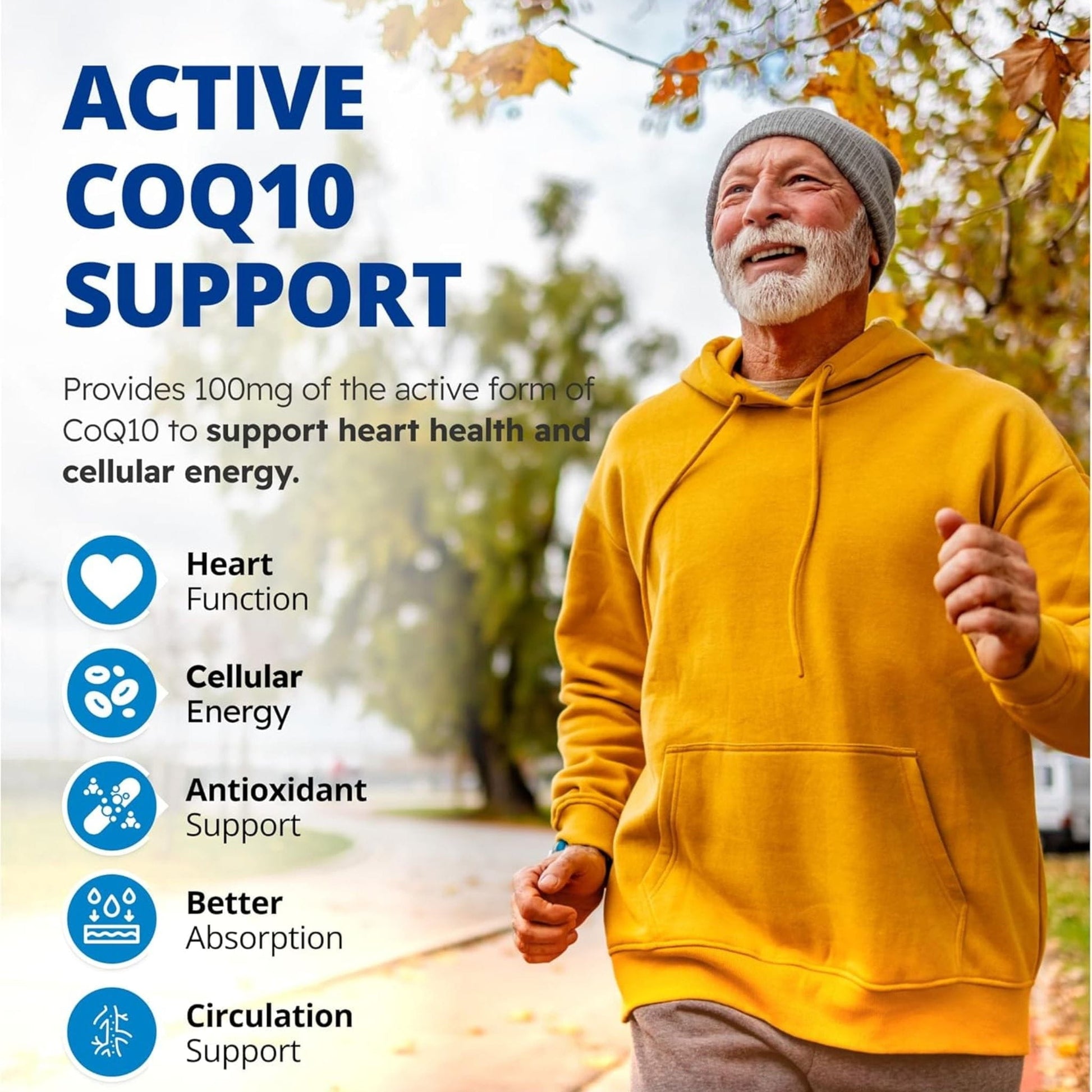 60 Softgels | CanPrev Ubiquinol 100mg with MCT Oil