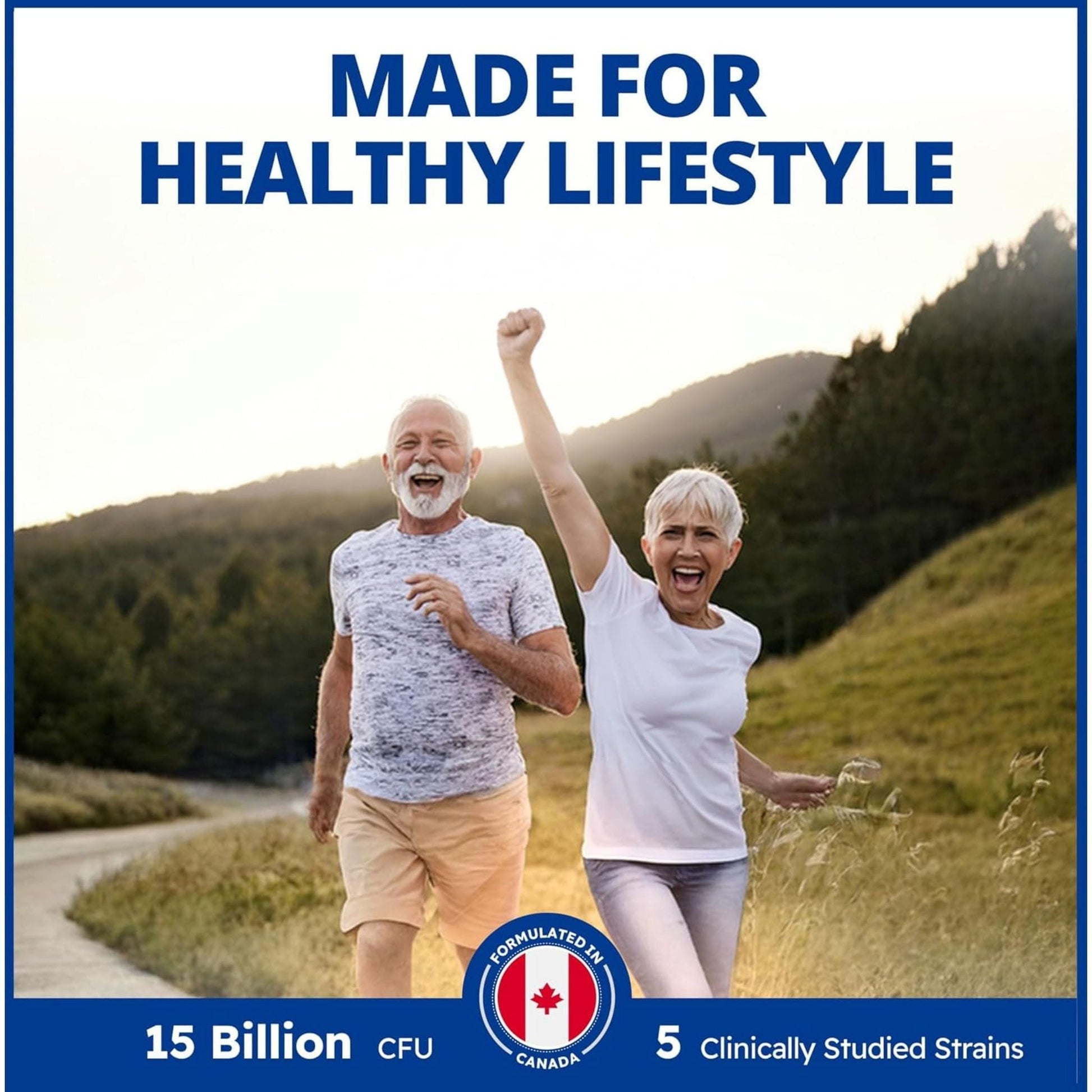 60 Vegetable Capsules | CanPrev Pro-Biotik 15 Billion Multi Strain Probiotic