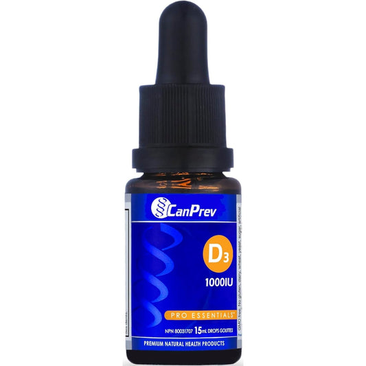 15ml | CanPrev Vitamin D3 Drops 1000IU