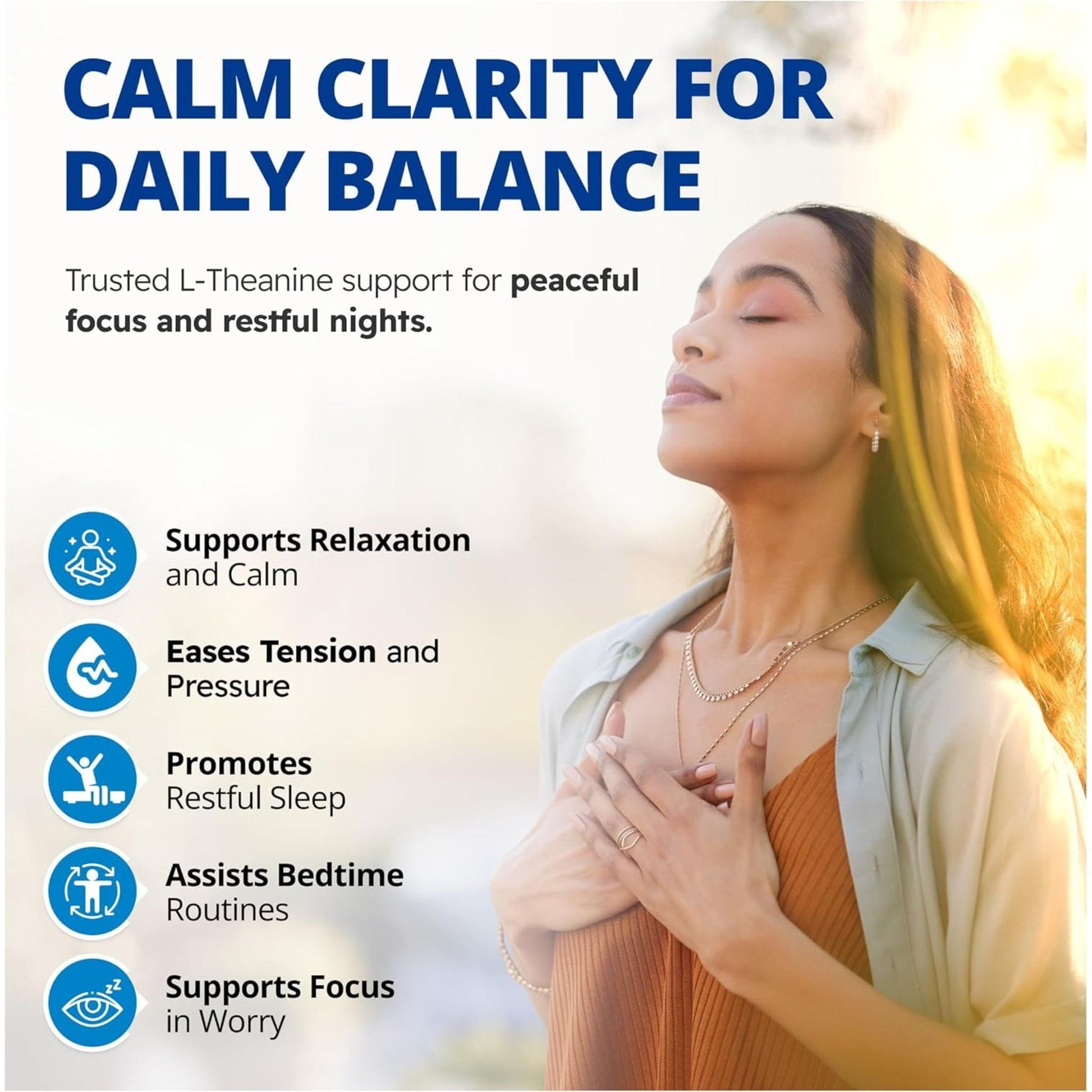 90 Vegetable Capsules | CanPrev L-Theanine 250mg with Magnesium Bisglycinate 20mg