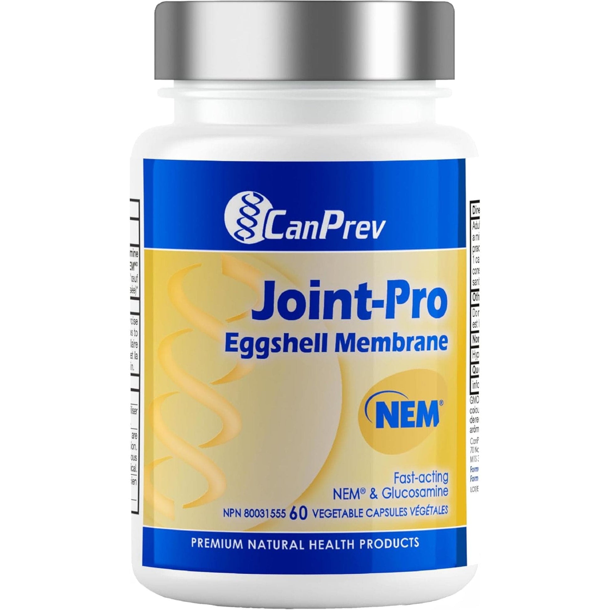 60 Vegetable Capsules | CanPrev Joint-Pro Nem