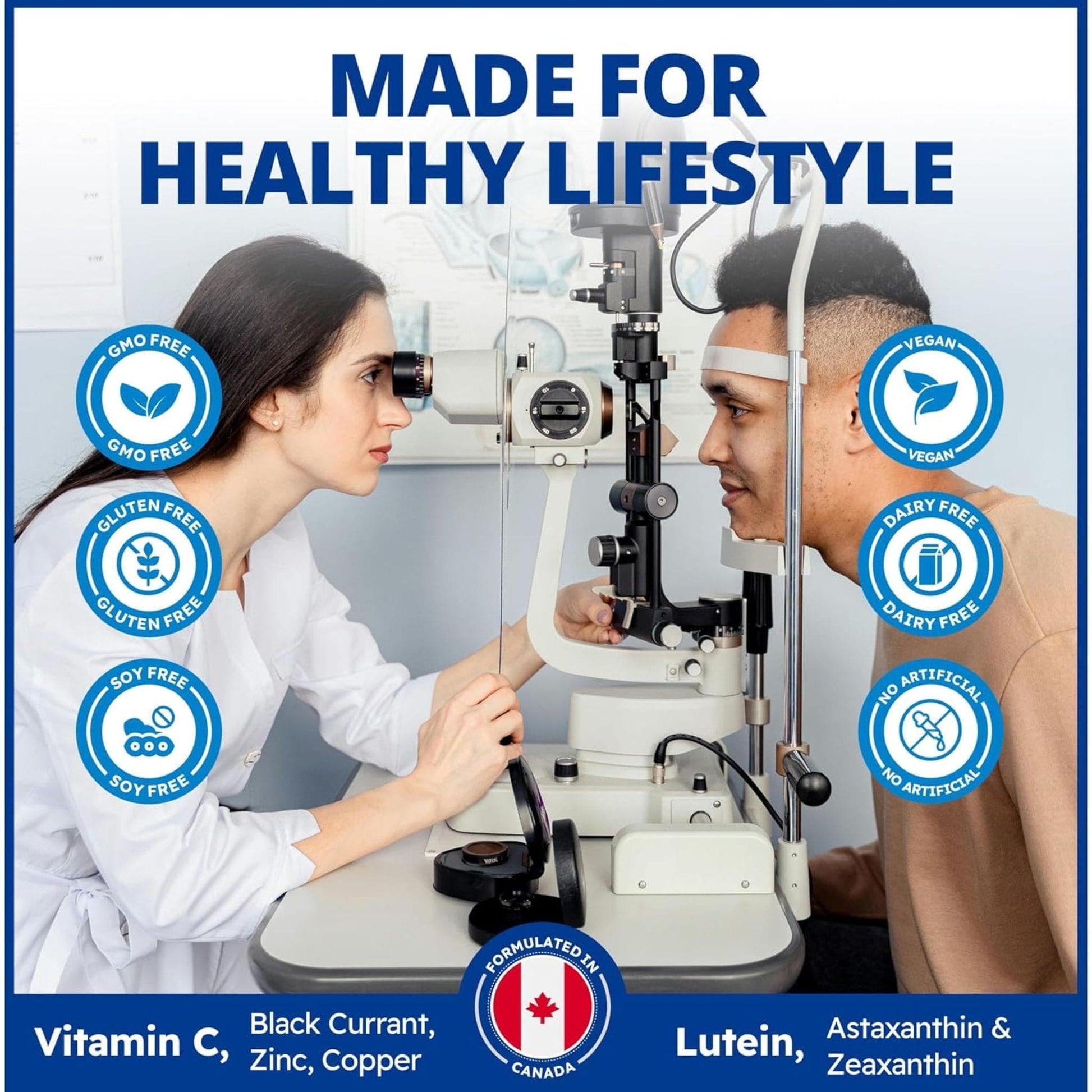 60 Vegetable Capsules | CanPrev Eye-Pro Formula