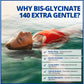 120 Vegetable Capsules | CanPrev Magnesium Bis-Glycinate 140 Extra Gentle