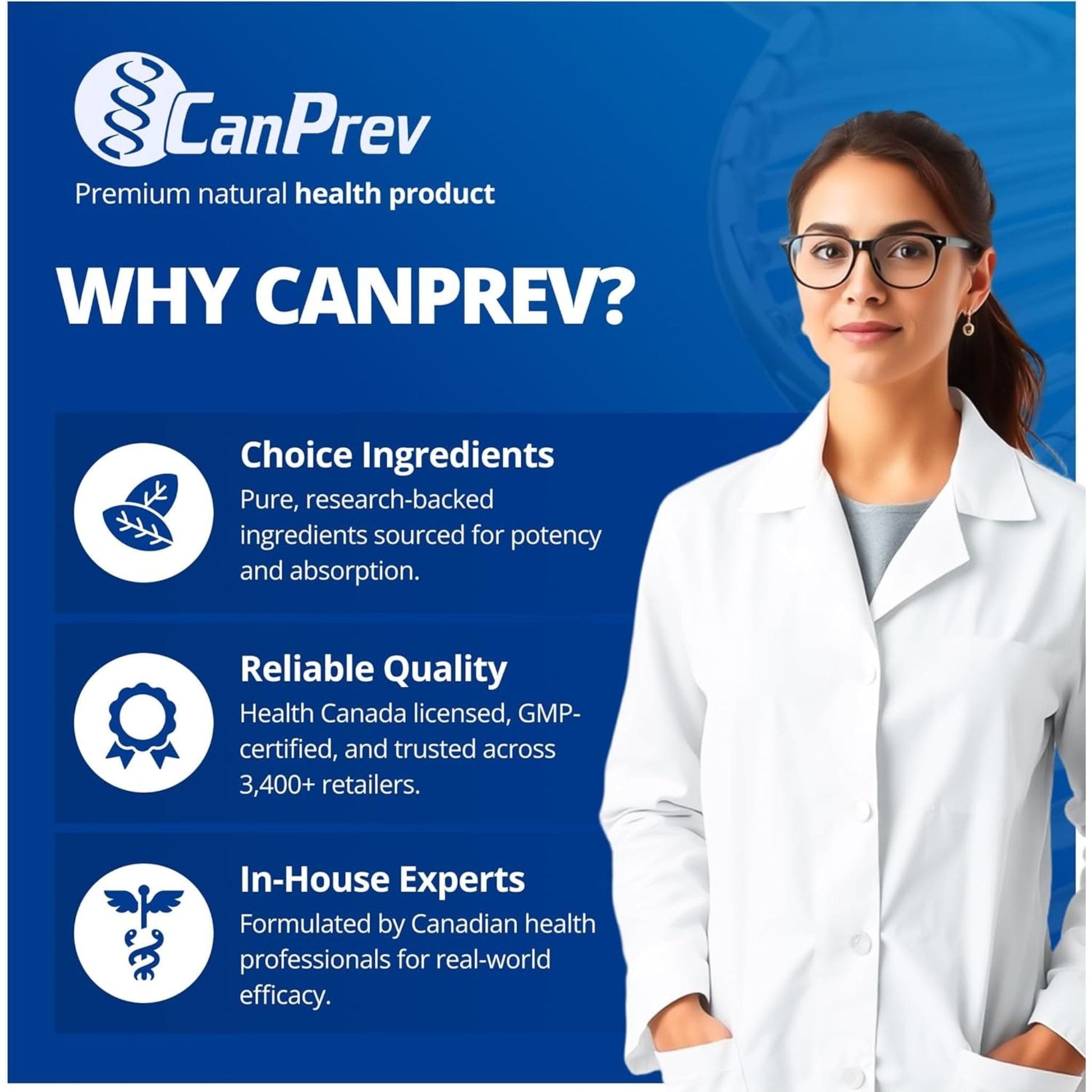 240 Vegetable Capsules | CanPrev Magnesium Bis-Glycinate 140 Extra Gentle