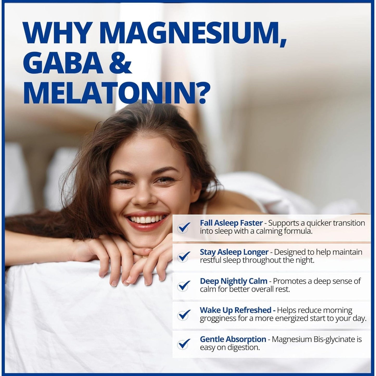 CanPrev Magnesium + GABA & Melatonin For Sleep (125mg + 100mg & 2.5mg), 120 Vegetable Capsules