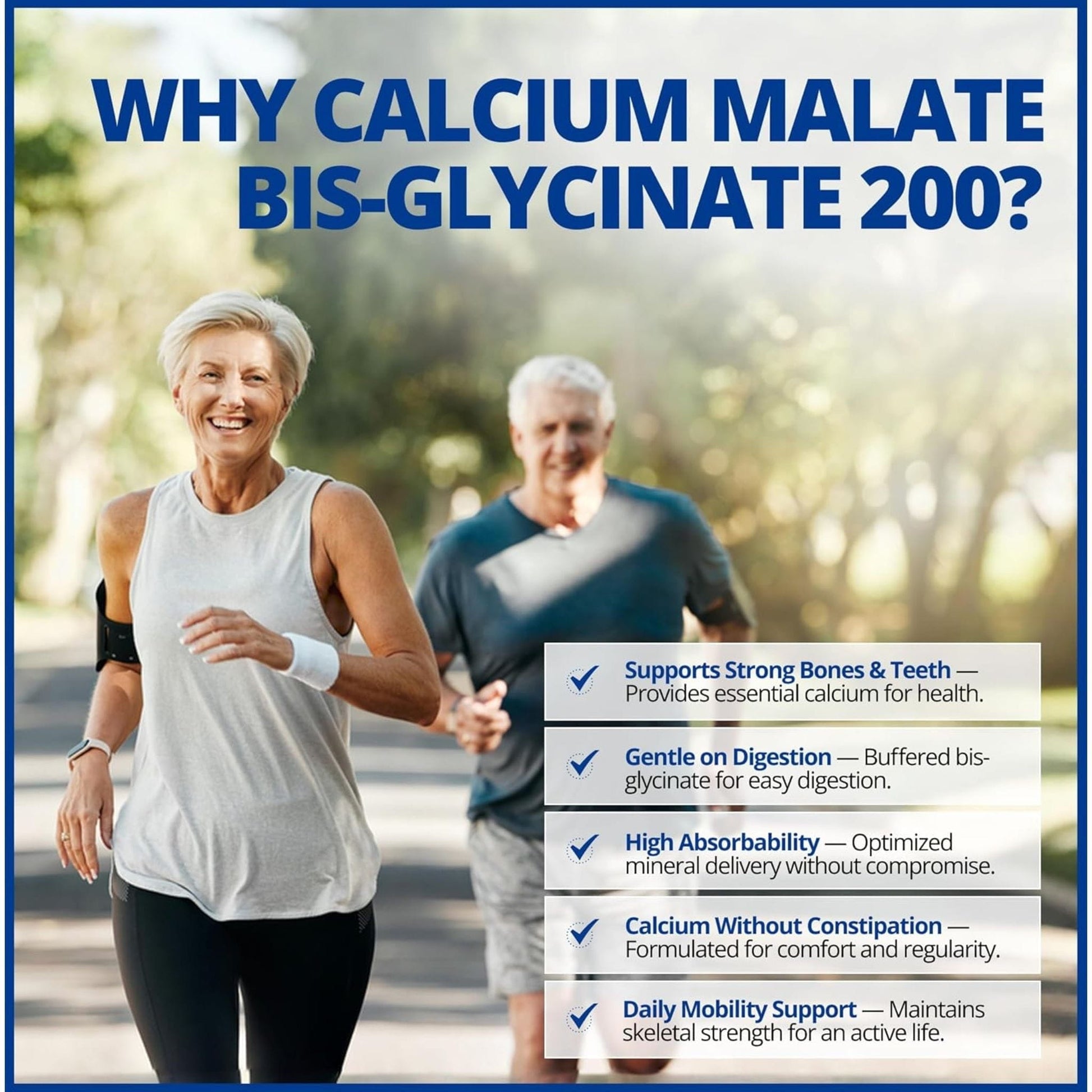 120 Vegetable Capsules | CanPrev Calcium Malate Bis-Glycinate 200mg