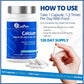 120 Vegetable Capsules | CanPrev Calcium Malate Bis-Glycinate 200mg