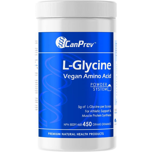Unflavoured, 450g | CanPrev L-Glycine Vegan Amino Acid Powder