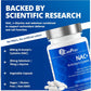 120 Vegetable Capsules |  CanPrev NAC (N-Acetyl-L-Cysteine) 600mg with Glycine and Selenium