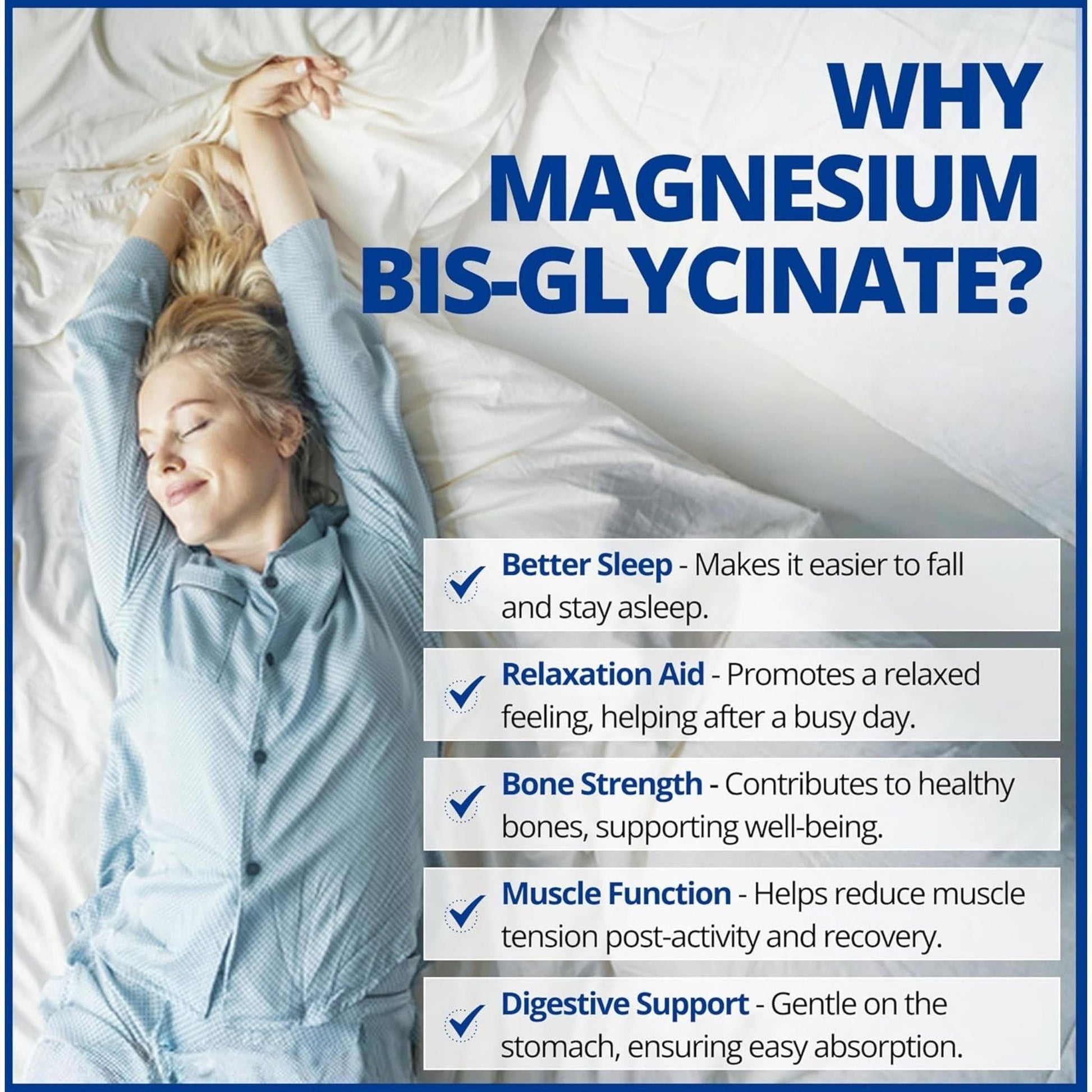60 Vegetable Capsules | CanPrev Magnesium Bisglycinate 200mg Gentle