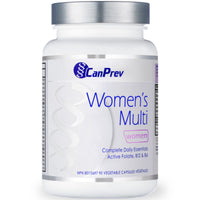 CanPrev Women's Multi Multivitamin, Targeted Vitamins and Minerals for Adult Women, 90 Vegetable Capsules