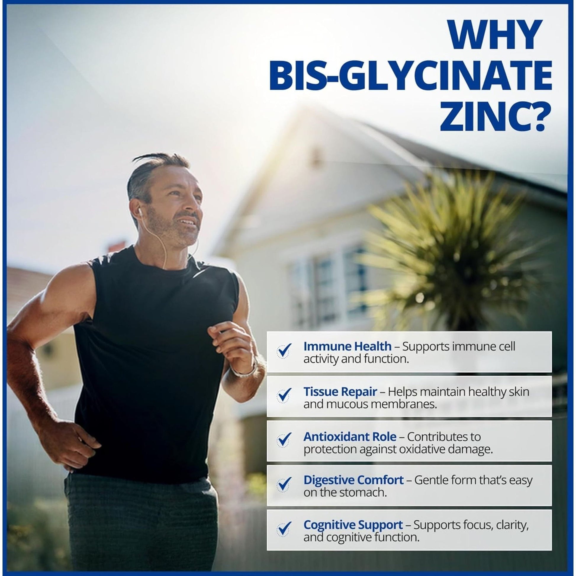 60 Vegetable Capsules | CanPrev Zinc Bisglycinate 25mg (Chelated)
