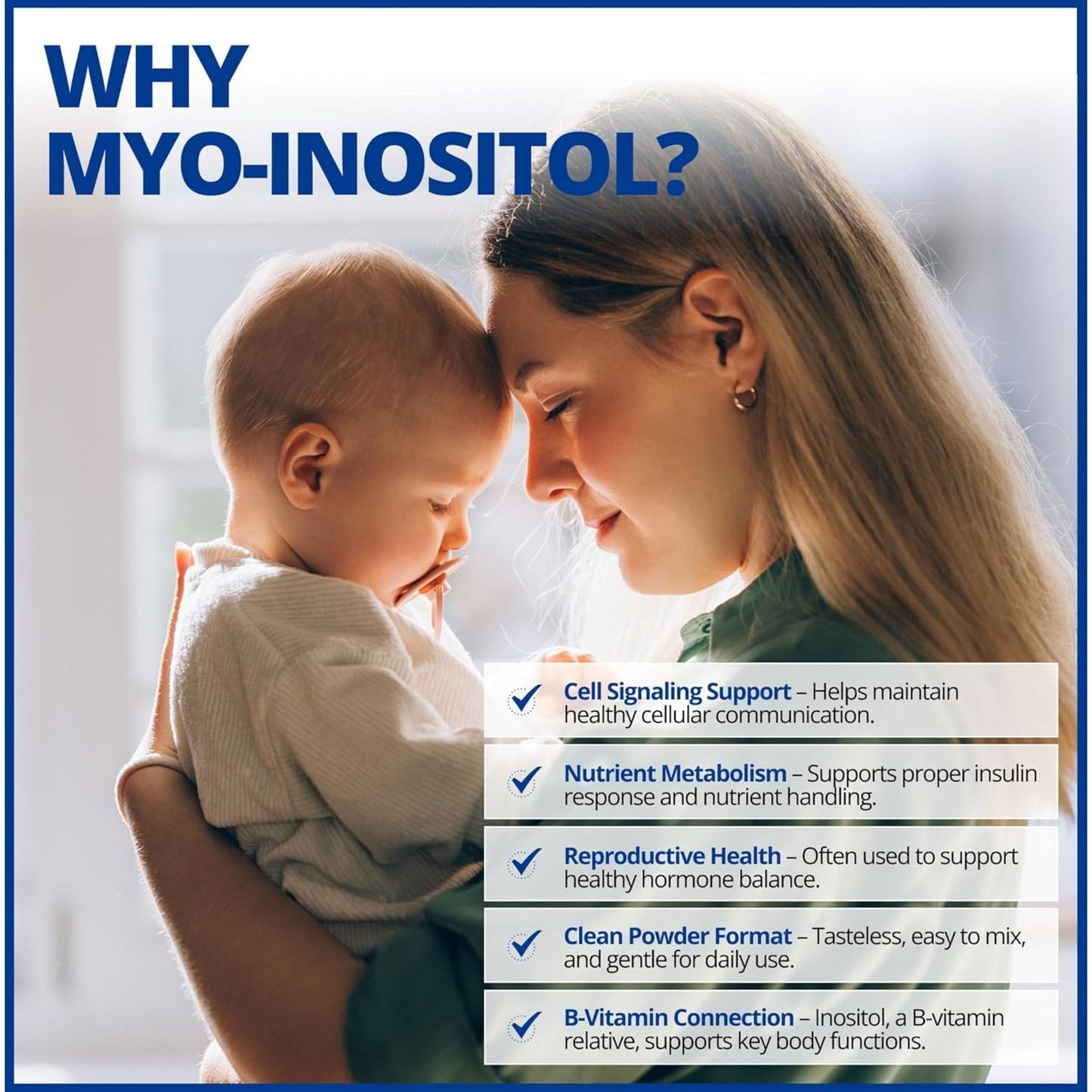 Unflavoured, 500g | CanPrev Myo-Inositol Powder