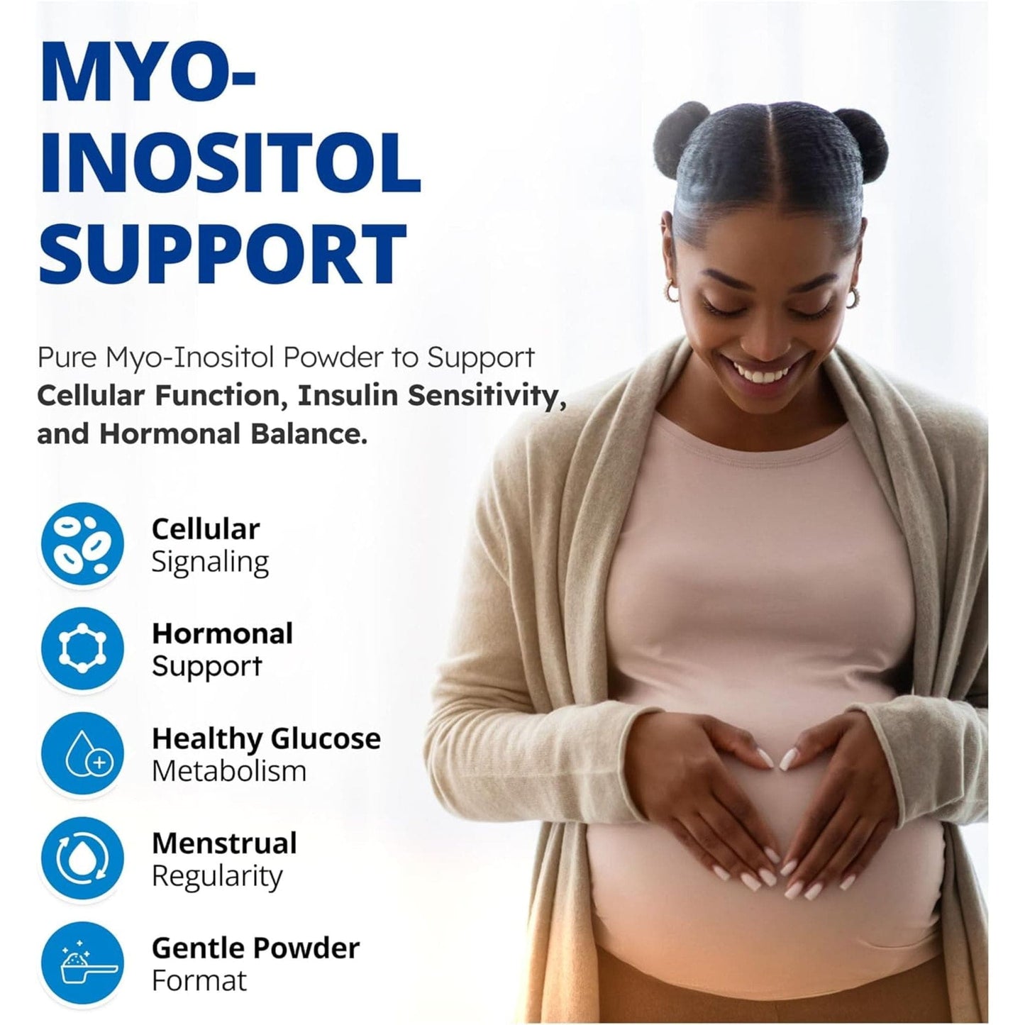 Unflavoured, 500g | CanPrev Myo-Inositol Powder