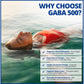 120 Vegetable Capsules | CanPrev GABA 500mg, Gamma-Aminobutyric Acid