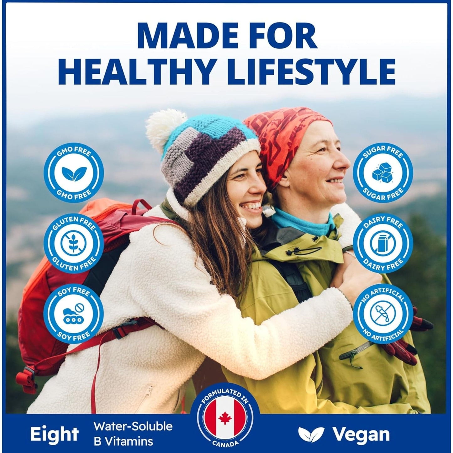 90 Vegetable Capsules | CanPrev BioActive B Complex