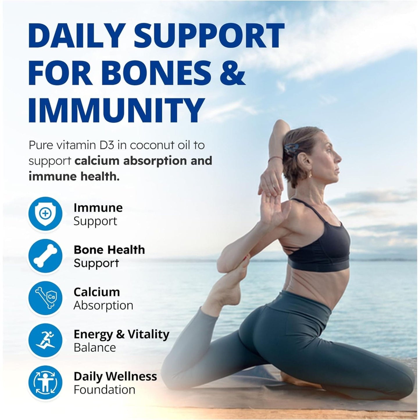 120 Softgels | CanPrev Vitamin D3 2500IU Softgels in a MCT Oil Base
