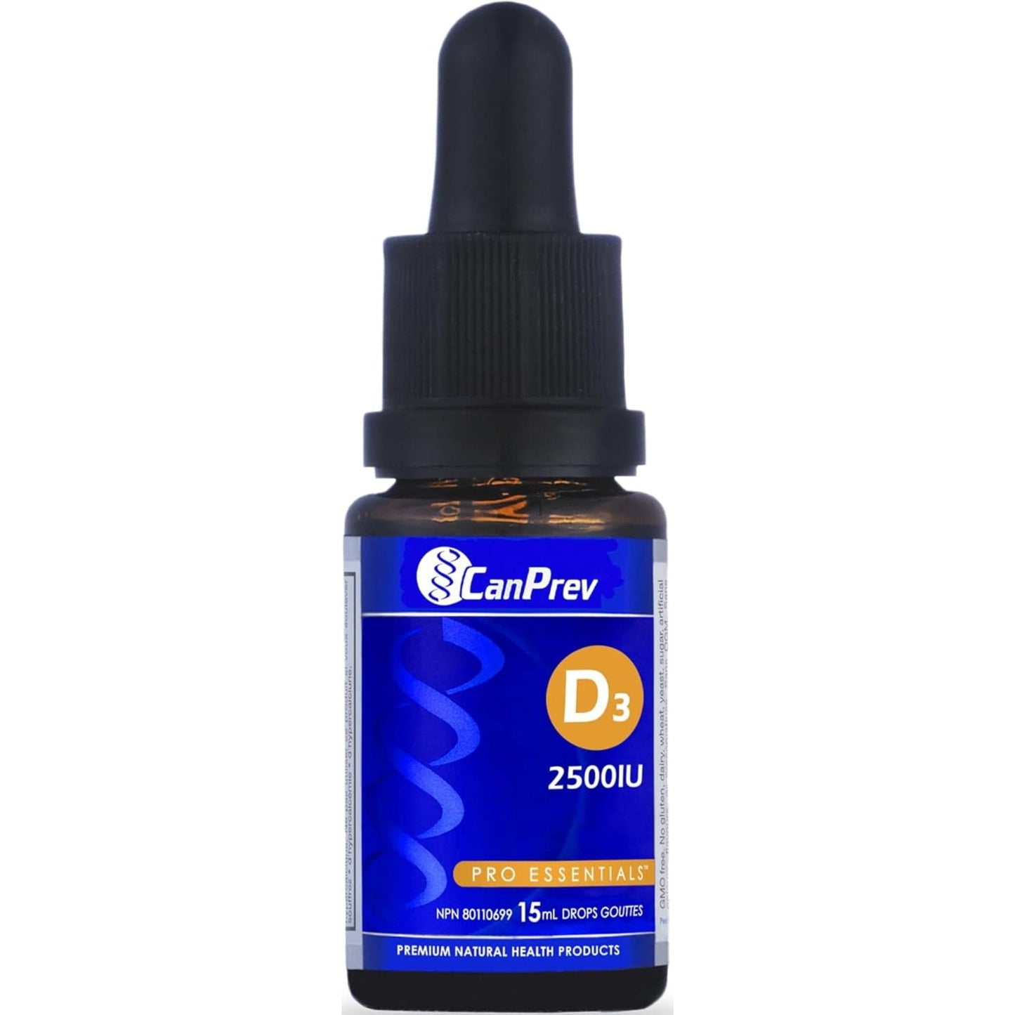 15ml | CanPrev D3 Drops 2500IU - MCT Base