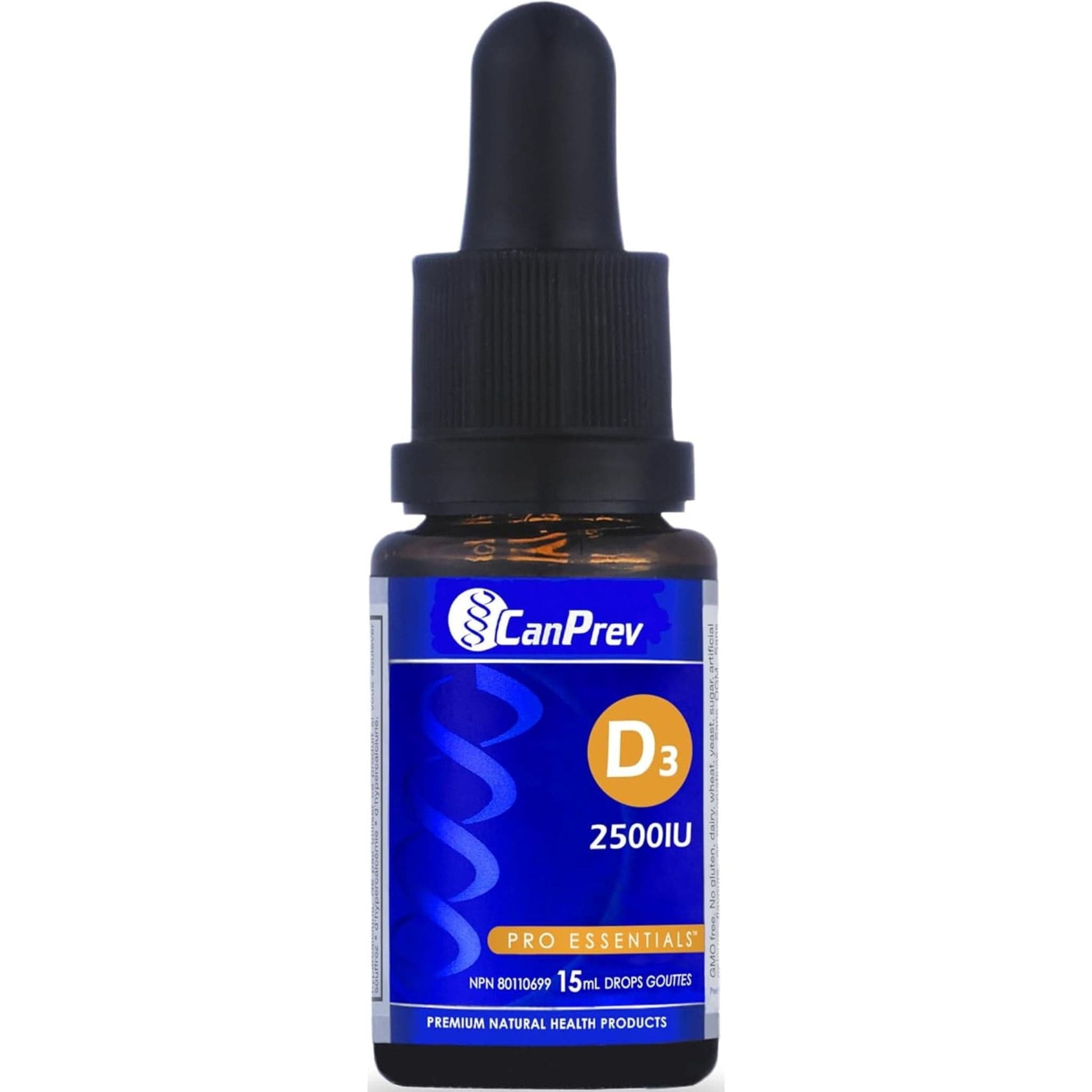 15ml | CanPrev D3 Drops 2500IU - MCT Base