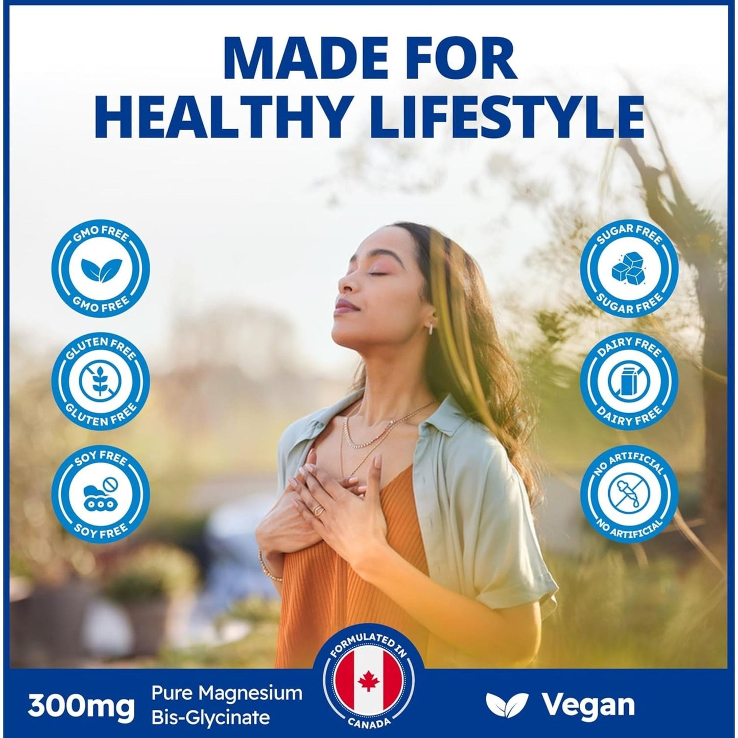 Unflavoured, 500ml | CanPrev Magnesium Bis-Glycinate 300, Ultra Gentle Liquid