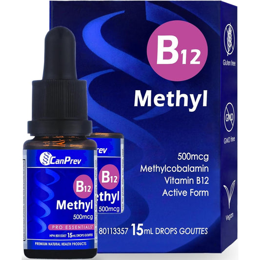 15ml | CanPrev B12 Methyl 500mcg Drops