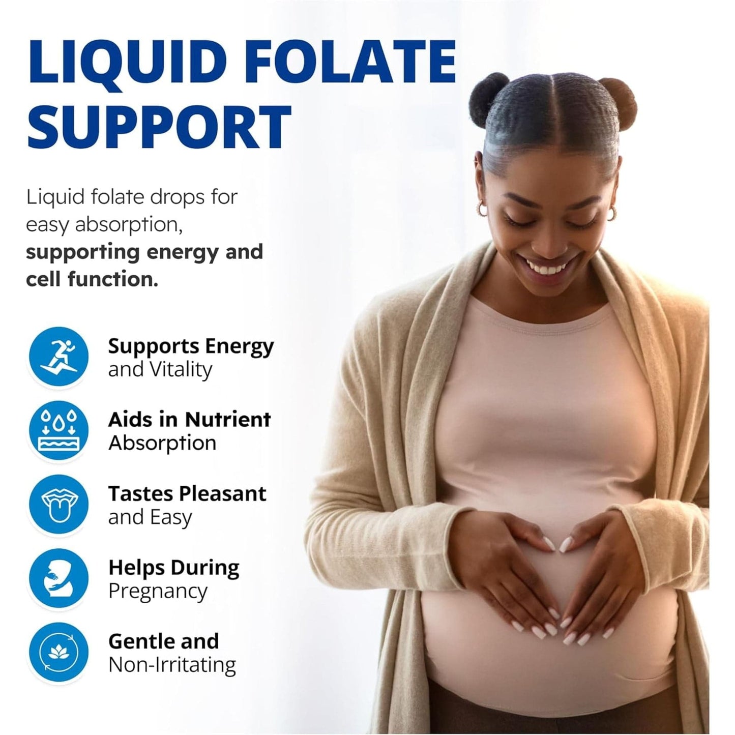 Natural Blueberry Flavour, 15ml | CanPrev B9 Folate 200mcg Drops