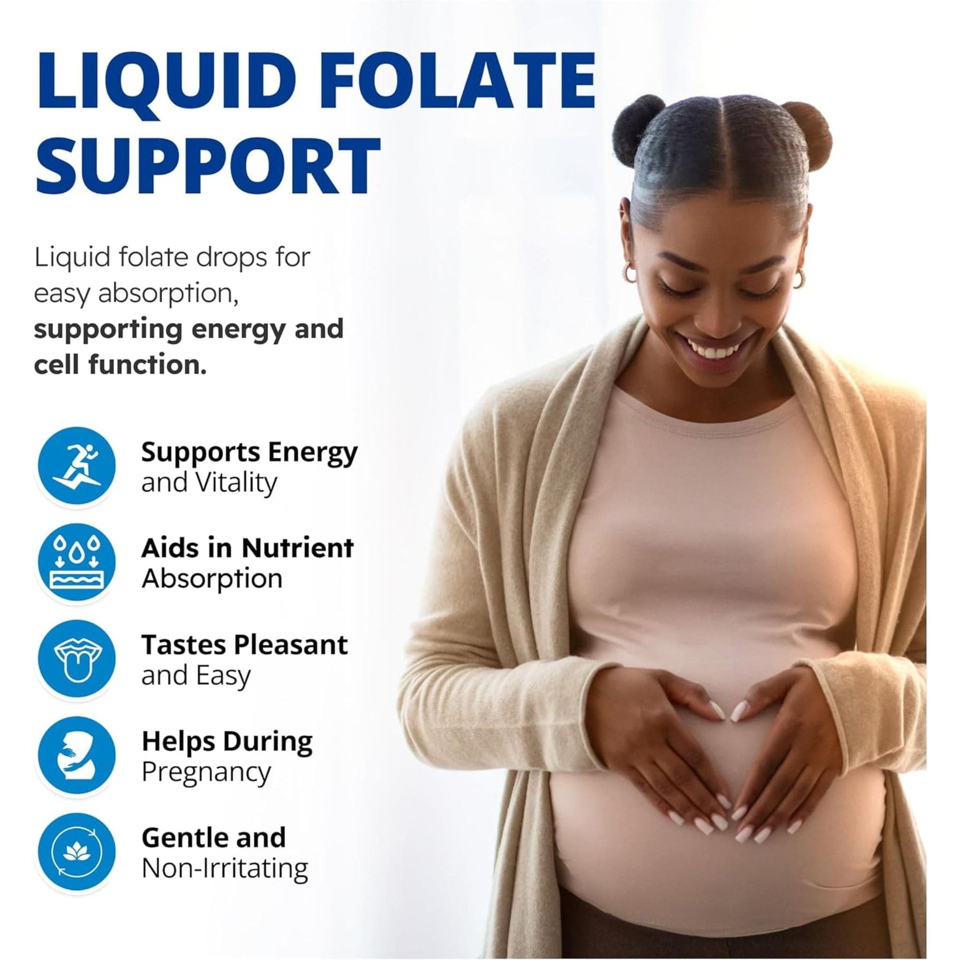 Natural Blueberry Flavour, 15ml | CanPrev B9 Folate 200mcg Drops