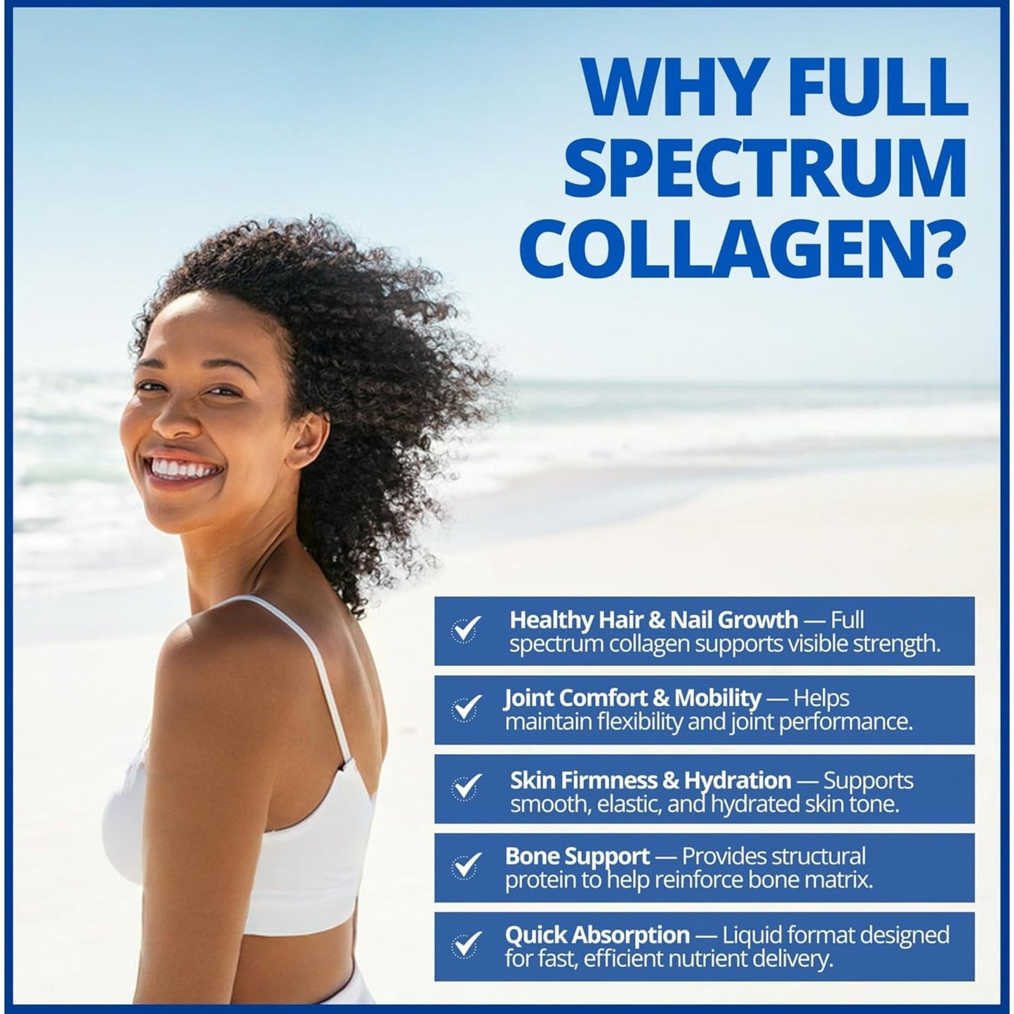 Green Apple, 500ml | CanPrev Collagen Full Spectrum Liquid Collagen, Bovine and Marine Collagen Type I and Type III