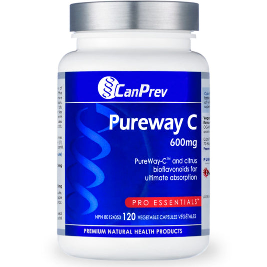 CanPrev Pureway C 600mg, 120 Vegetable Capsules