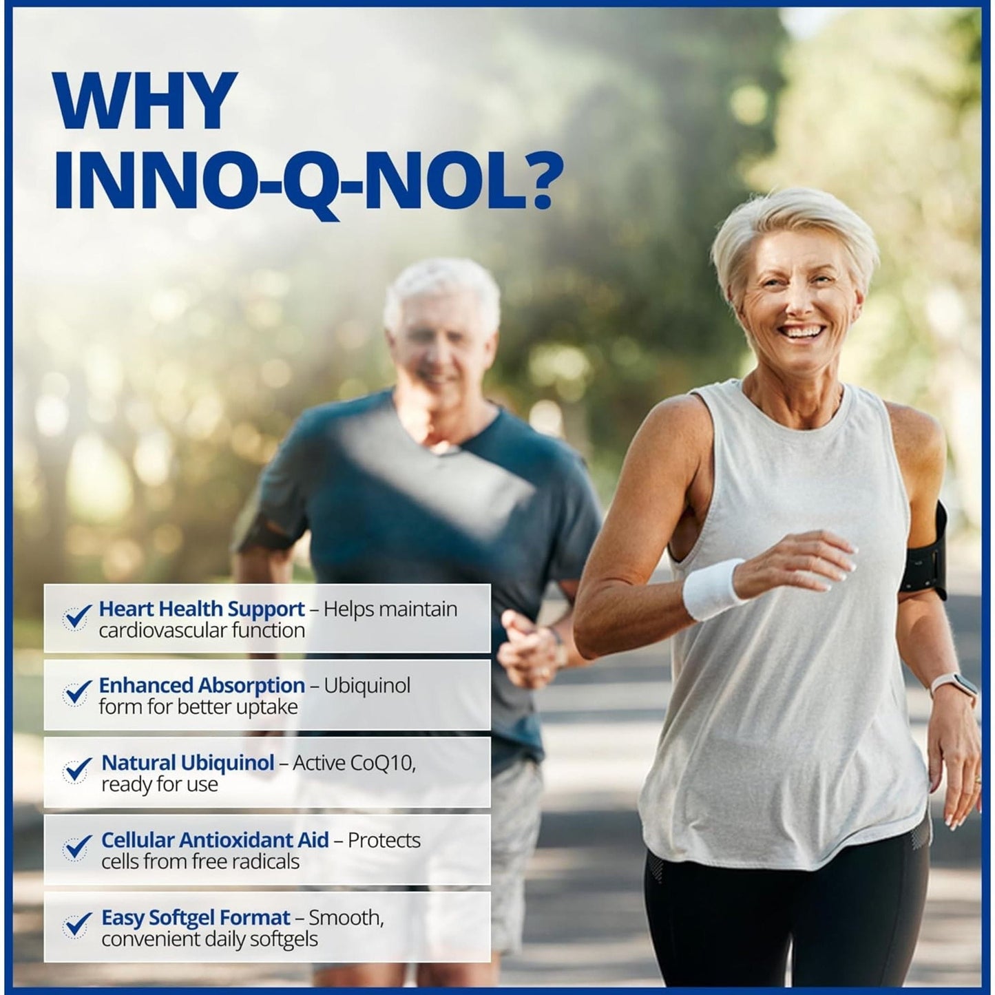 60 Softgels | CanPrev Inno-Q-Nol CoQ10 Ubiquinol 100mg