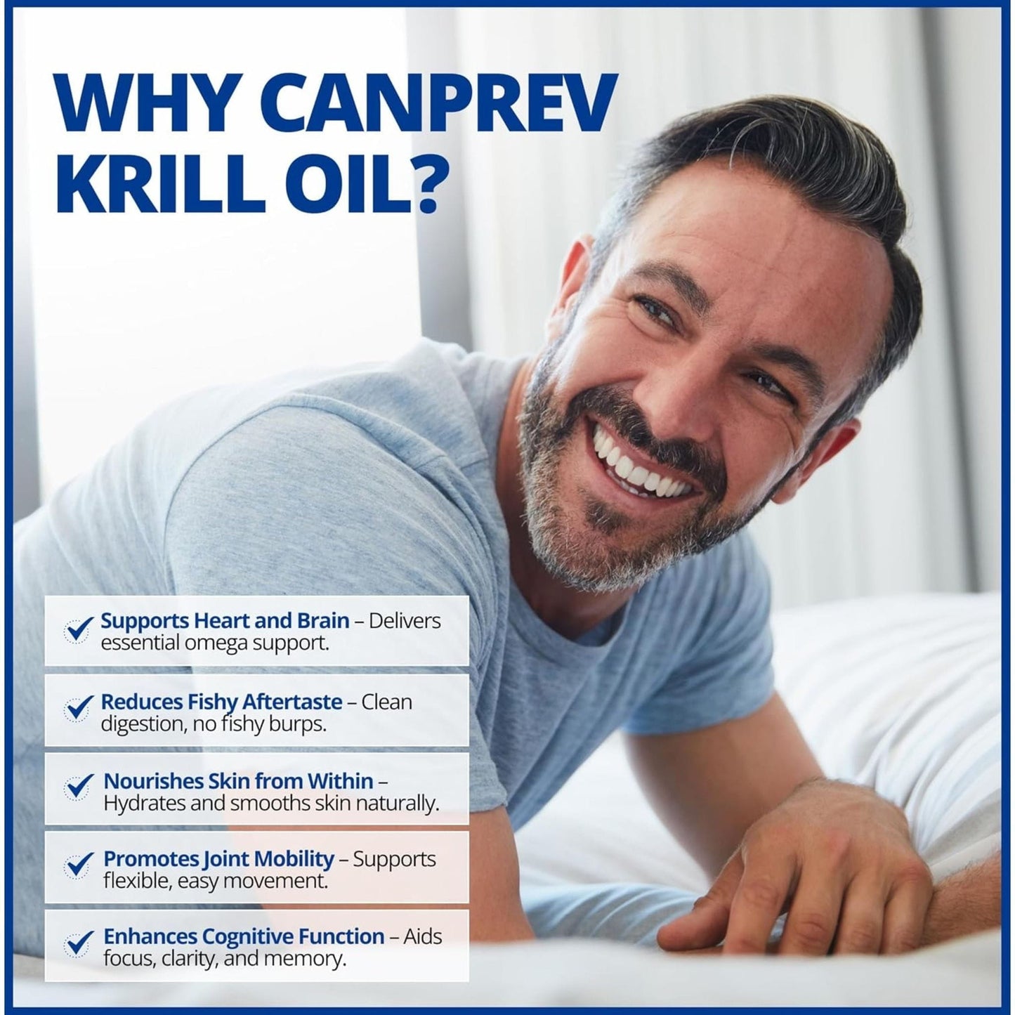 60 Softgels | CanPrev Krill Oil, SUPERBA Boost