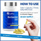 60 Vegetable Capsules | CanPrev Berberine 500mg