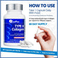 60 Vegetable Capsules | CanPrev Type II Collagen, Supports Joint Health