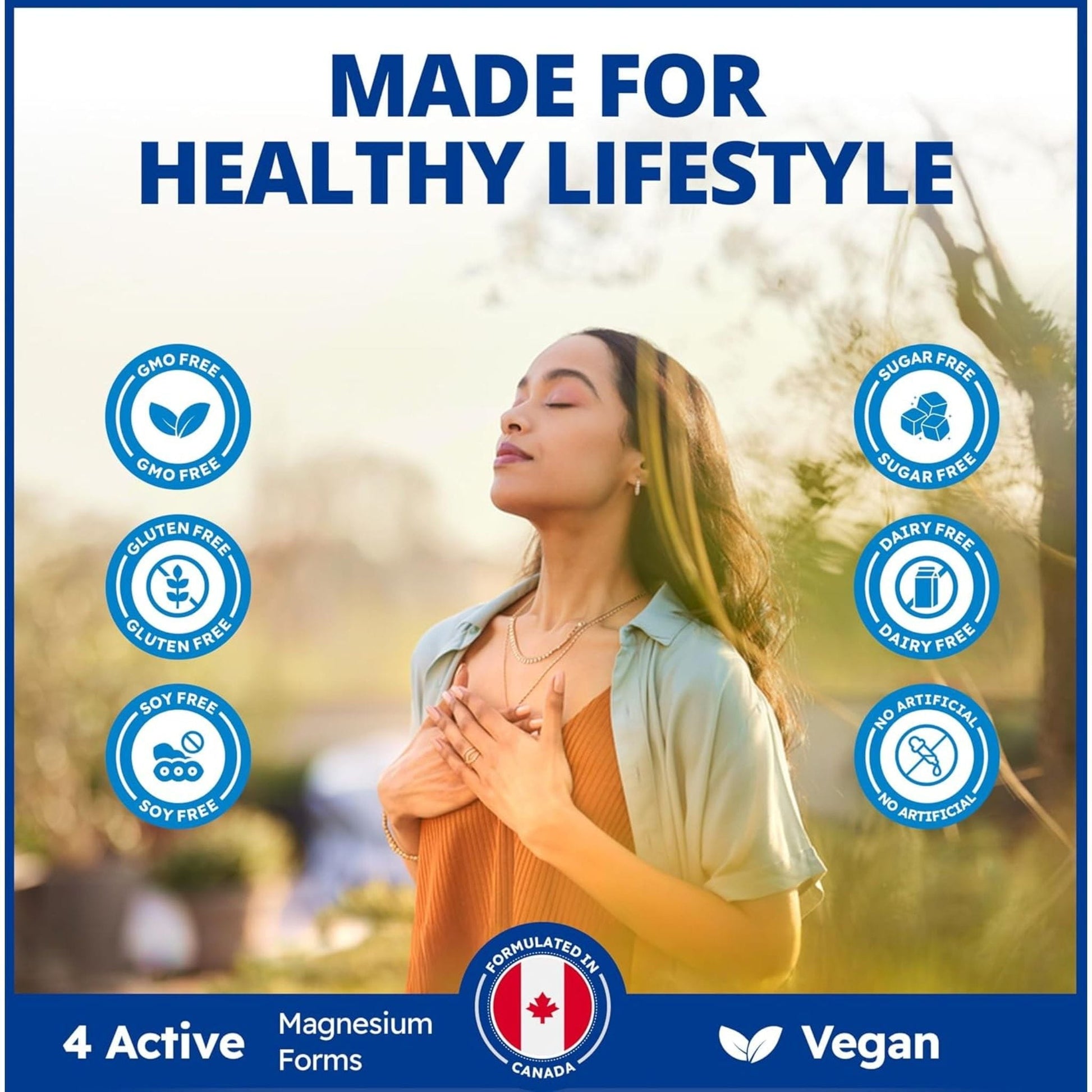 120 Vegetable Capsules | CanPrev Magnesium Full Spectrum