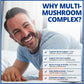 60 Vegetable Capsules | CanPrev Multi-Mushroom Full Spectrum
