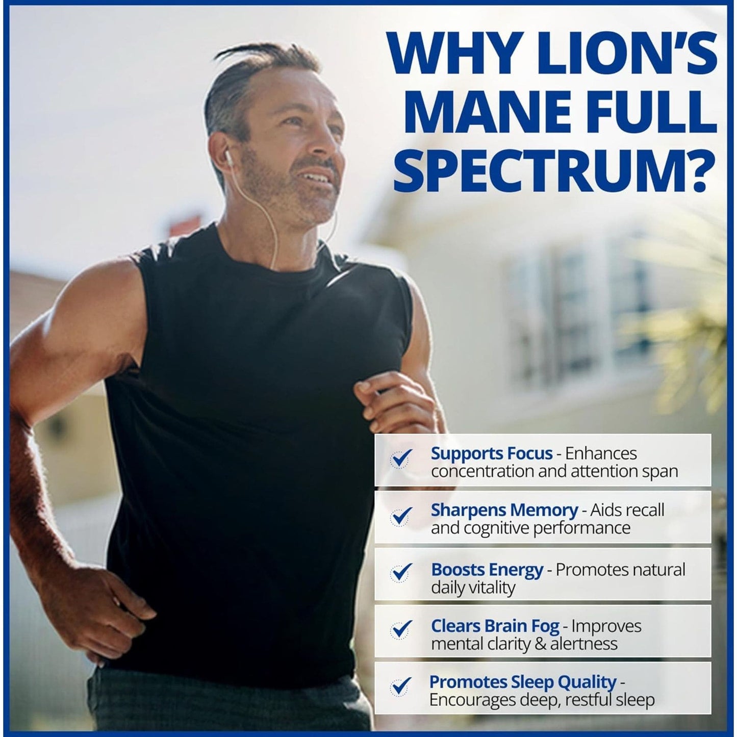 60 Vegetable Capsules | CanPrev Lion's Mane Full Spectrum