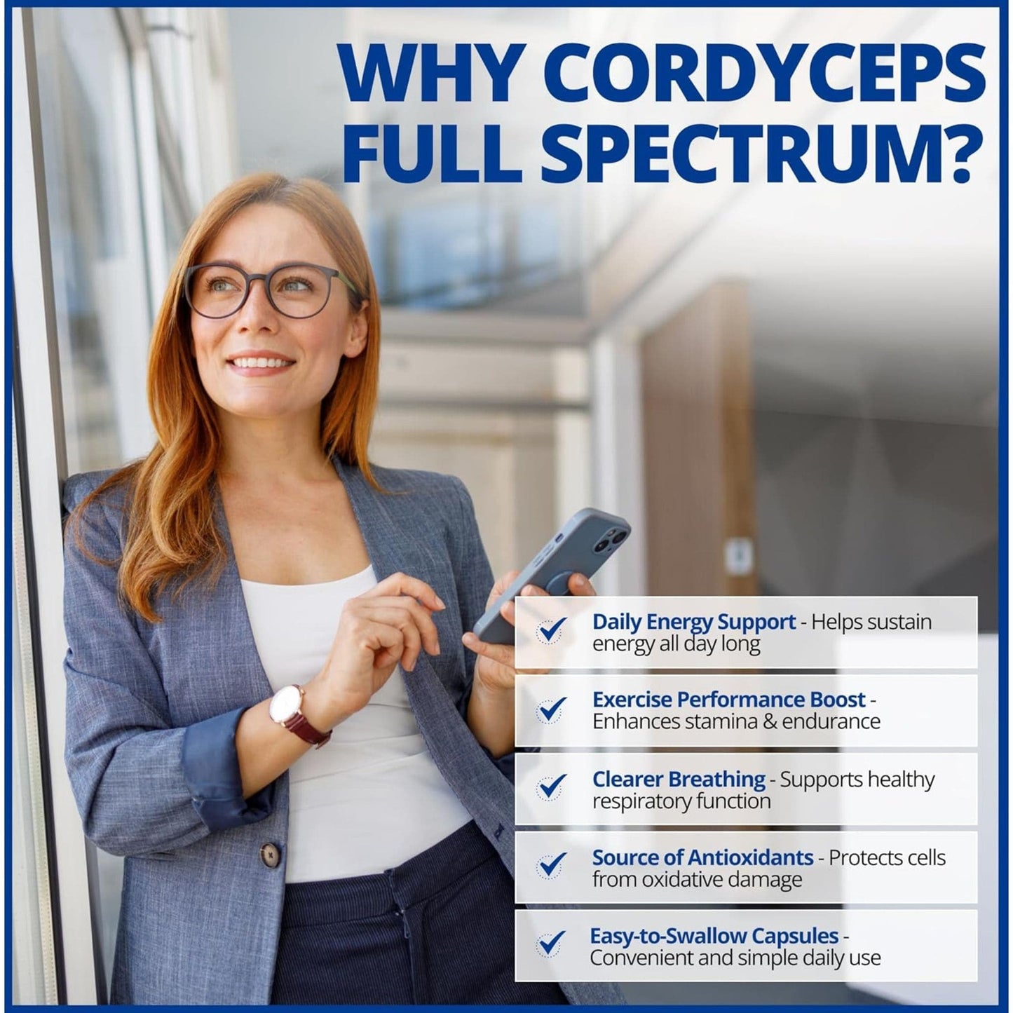 60 Vegetable Capsules | CanPrev Cordyceps Full Spectrum