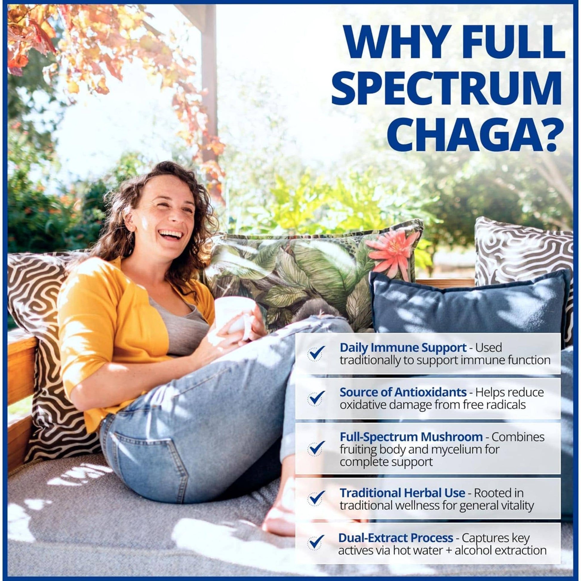60 Vegetable Capsules | CanPrev Chaga Full Spectrum